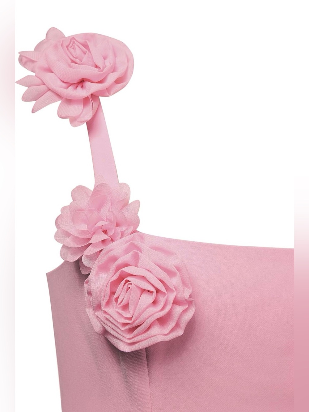 JW PEI Pink Satin Slip Top - Picture 4 of 10